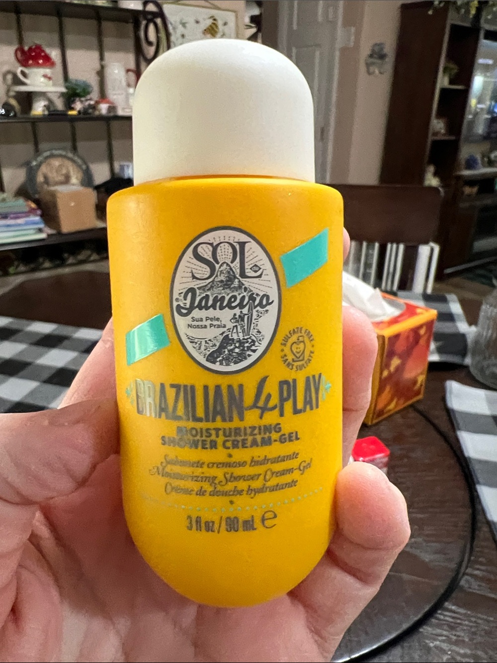 New Sol de Janeiro Yellow Brazilian 4 Play Moisturizing Shower Cream-Gel